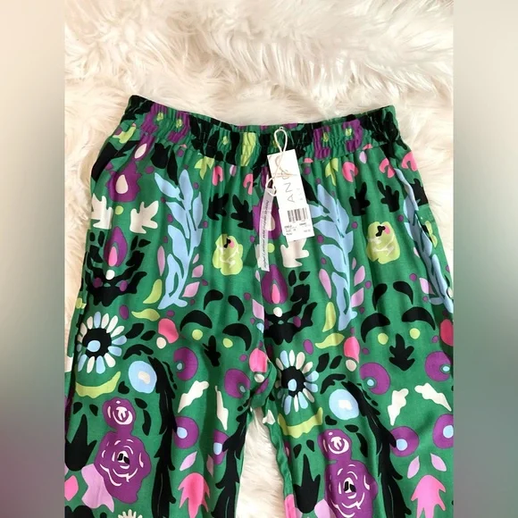 🛑🛑🛑MILANO FLOWY PANTS - Picture 2 of 11